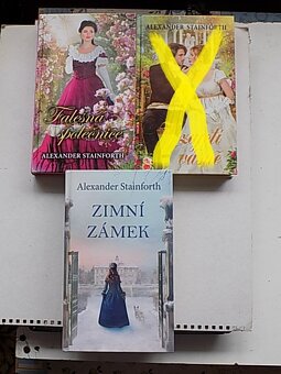 Historické romance -Stainforth, Coulter,James,Jeffries a iný - 2