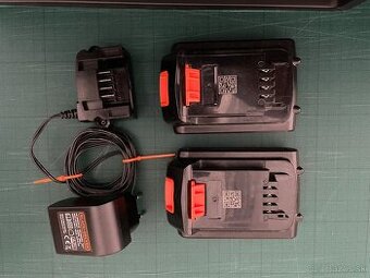 PREDANÉ: BATÉRIA BLACK & DECKER + NABÍJAČKA - 2