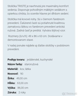 Predám stoličky - 2
