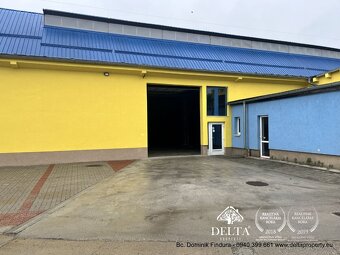 DELTA - Prenájom skladovej haly v Poprade – 250 m², parkovan - 2