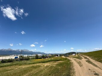 Predám záhradu s výhľadom na V. Tatry, Poprad-Stráže - 2