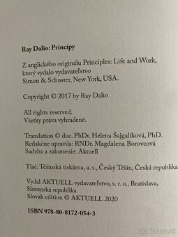 Princípy Ray Dalio - 2