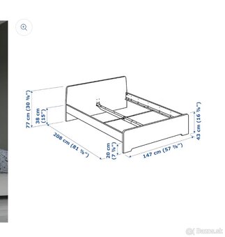 IKEA postel - 2