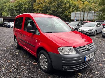 Volkswagen Caddy Life 1.6MPI 75 kW klima tažné serviska 2008 - 2