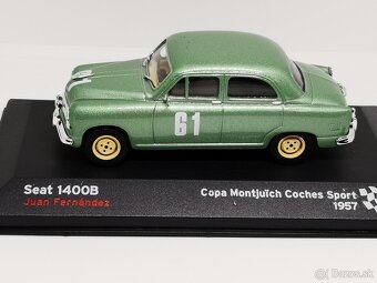 Predám zberateľský model auta Seat 1400 B , 1957 1:43 - 2
