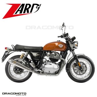 Royal Enfield koncovka výfuku ZARD IXON RACE dvojitá INT GT - 2