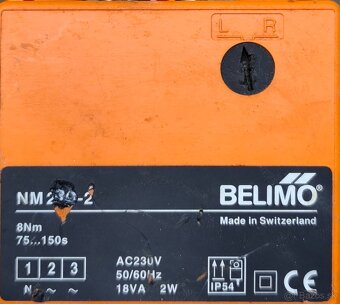 Belimo Servopohon NM 230-2 + štvorcestný ventil - 2