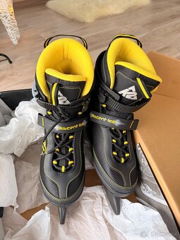 Predám pánske korčule K2 Ascent Ice – veľ. 40,5 - 2