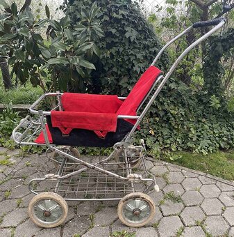 Retro kočík na súčiastky - 2