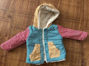 Obojstranná krásna bundička 74 - 2