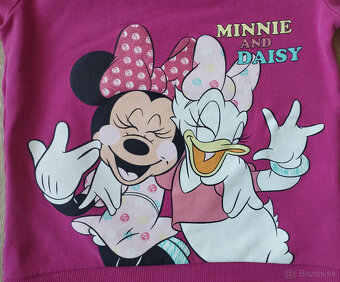 Mikina, legíny, tepláky Minnie, veľ. 92 - 2