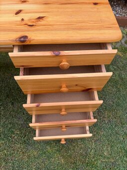 písací stol z masívu - 2