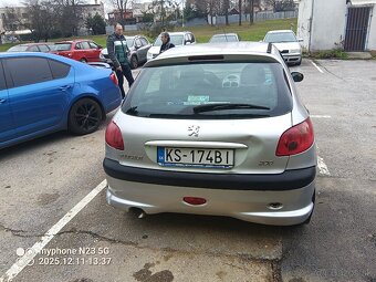 Predám Peugeot 206 1.1i – 1. majiteľ - 2