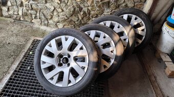 Predám 4 kusy letných pneumatík + elektróny - 2