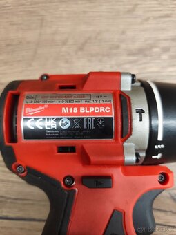 milwaukee m18 blpdrc aku vrtacka - 2