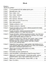 MATLAB: praktické příručky v PDF - 2