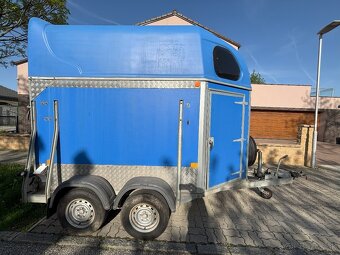 NOVA CENA (2900eur) Konský príves Cheval DEBON pre dva kone - 2
