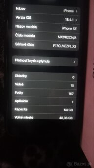 iPhone SE 2020 64GB Black - 2