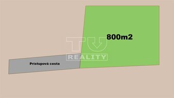 Na predaj slnečný pozemok Malé Kršteňany s pekným... - 2