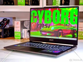 Nový herný notebook MSI CYBORG | RTX 4060 | i5-13420 | DDR5 - 2