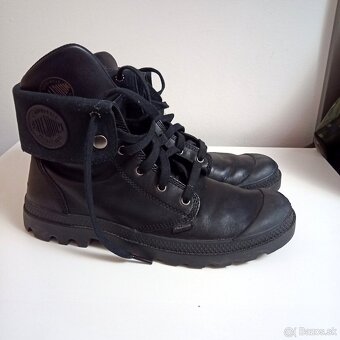 Outdoorová obuv Palladium Baggy Leather 02356001 Čierna - 2