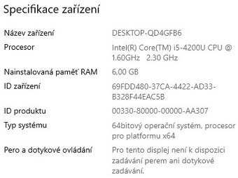 ▼DELL Latitude E5540 - 15,6" / i5-4200U / 6GB / SSD / ZÁR▼ - 2