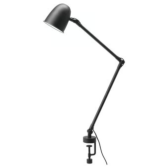 IKEA SKURUP Pracovná/nástenná lampa, čierna - 2