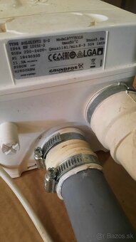 🚰 Čerpadlo Grundfos Sololift2 D-2 – domáce čerpadlo na odpa - 2