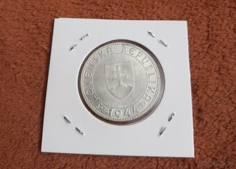 Predám mincu Slovenský štát 10 ks 1944 s + - 2