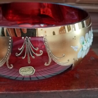 novoborské sklo bohemia czechoslovakia - 2