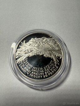 Strieborná medaila 50 výročie ukončenia 2. svetovej vojny - 2