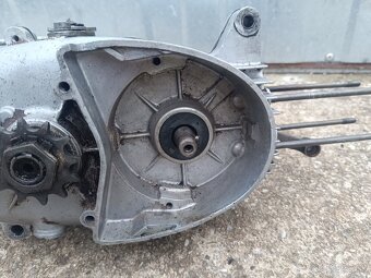 Polomotor Jawa 555 po GO - 2