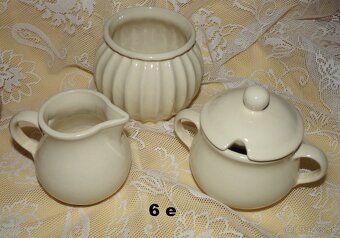 MIX KERAMIKA, HRNČEKY, ŠÁLKY, KANVIČKA, SVIETNIKY - 2