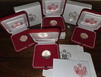 Predám 4ks - 2 euro mincu Monaco 2024 - 2