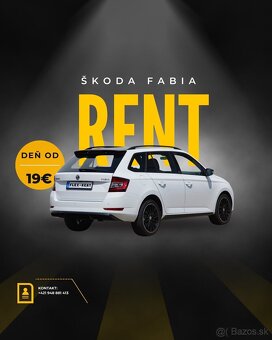 Prenájom Autopožičovňa Škoda Fábia - 2