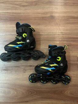 Detské kolieskové korčule  32 - 35 - 2