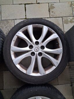 Predam hliníkové kolesá R17 original mazda - 2