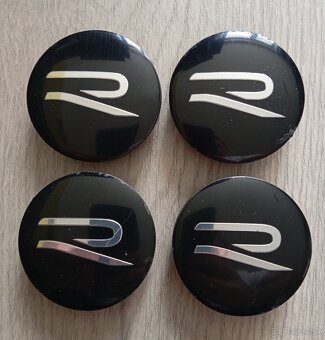 VW R line 56/52 mm stredové krytky - 2