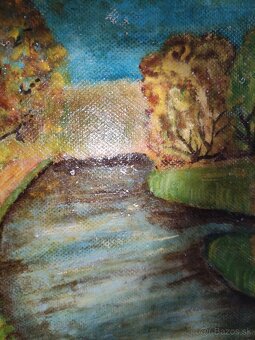 Obrázek na kartonu bez podpisu - 2