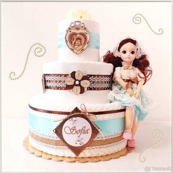 Plienková torta STRATENÁ ROMANTIKA - 2