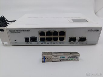 MikroTik CRS210+ SFP (výborný stav) smart switch / router - 2