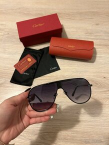 Cartier slnečné okuliare - čierne (CA1) - 2