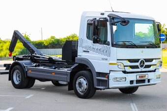 MERCEDES ATEGO 1218 NOVÝ HÁKOVÝ NOSIČ KONTAJNEROV EURO5 - 2