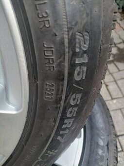 Dunlop 215/55/17 zimné - 2
