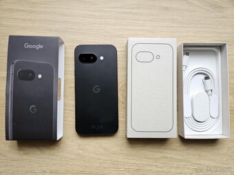 Google Pixel 9a 5G 8GB/128 GB Obsidian,top - ako novy,zaruka - 2