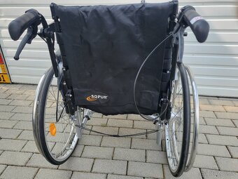 aktivny invalidny vozík Sopur 49cm pridávne brzdy pre asiste - 2