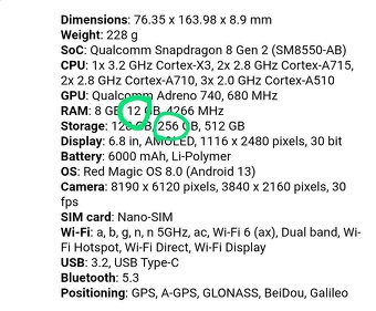 Nubia Redmagic 8 S Pro - 2