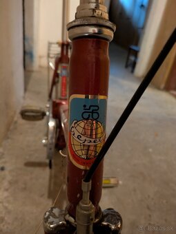 Retro skladací bicykel - 2