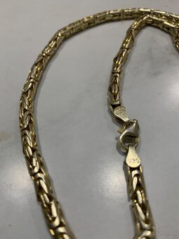 Strieborná retiazka královský vzor - 2