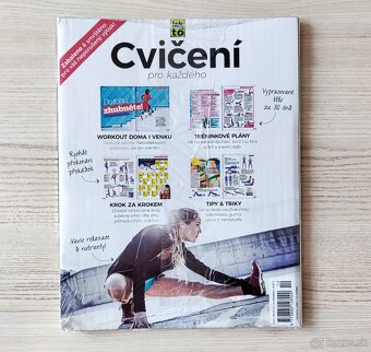 ČASOPIS JAK NA TO - CVIČENÍ PRO KAŽDÉHO - NOVÉ, ZABALENÉ - 2